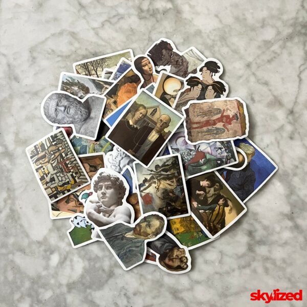 Art Through the Ages Stickers