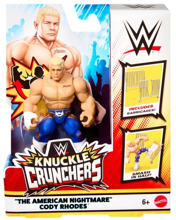 Cody Rhodes (1) “The American Nightmare” Cody Rhodes WWE Knuckle Crunchers Series #10