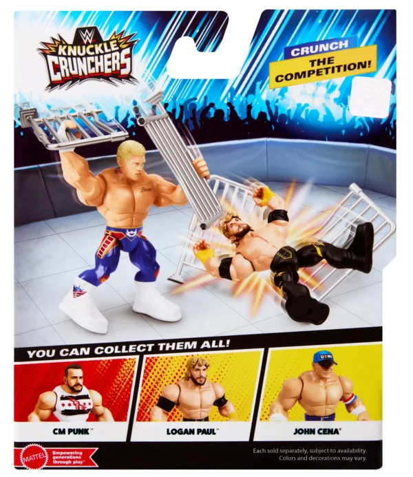 Cody Rhodes (2) “The American Nightmare” Cody Rhodes WWE Knuckle Crunchers Series #10