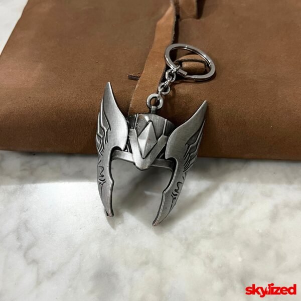 Thor's Helmet Keychain