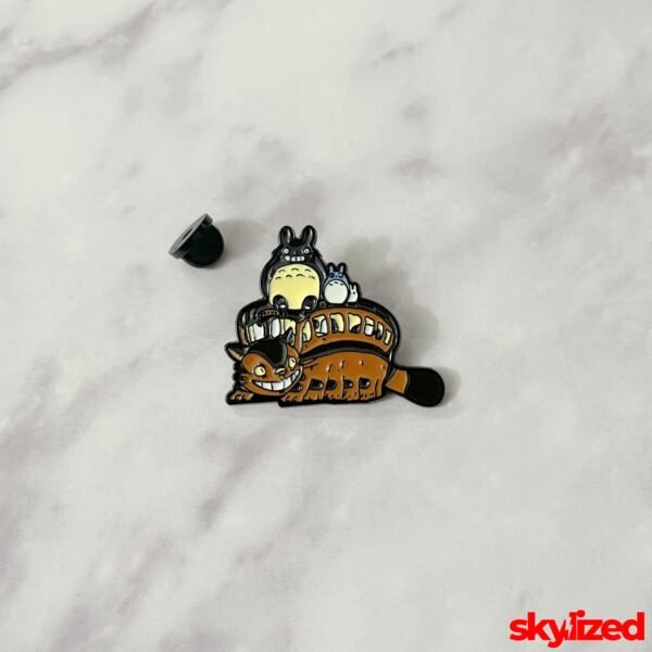 Catbus Lapel Pin