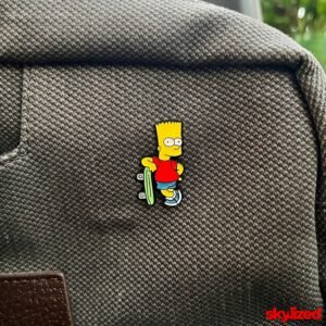 Skater Bart Lapel Pin
