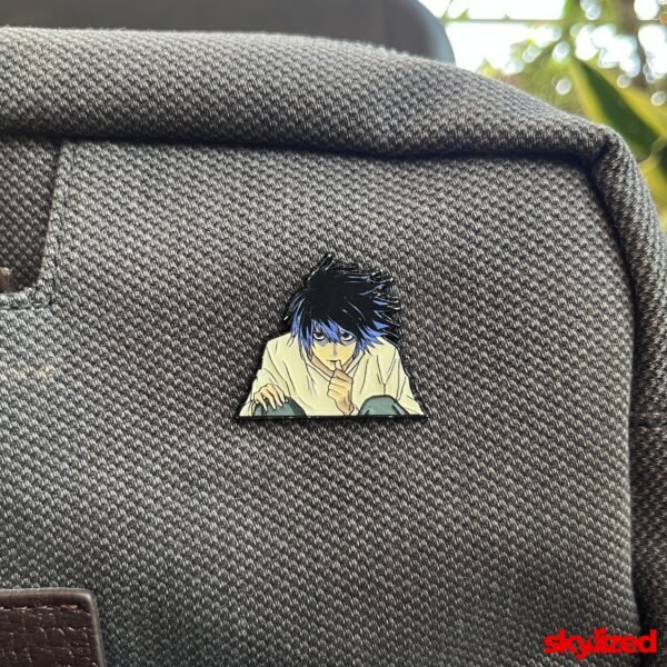 L Lawliet Lapel Pin
