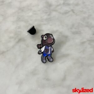 SK00376 Dropout Bear Lapel Pin