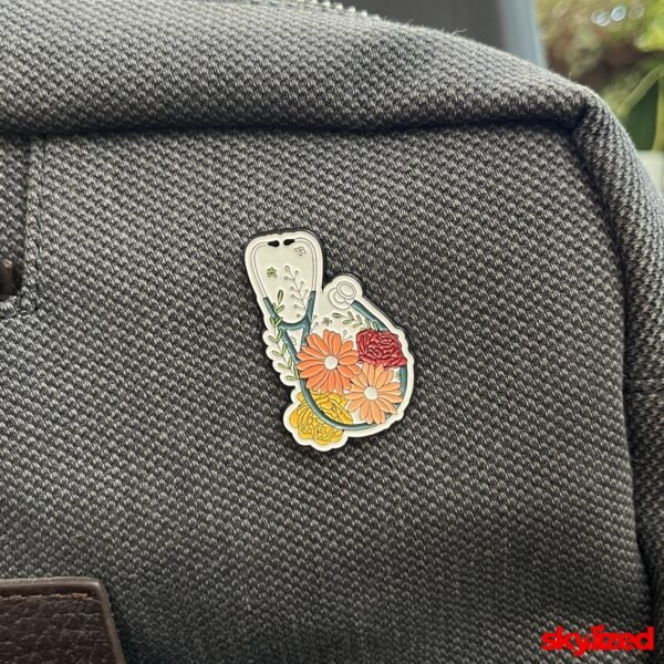 Stethoscope Lapel Pin #3